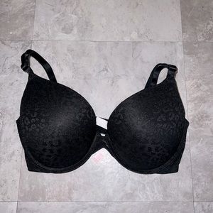 Black Pink Everyday Push Up Bra 32DD